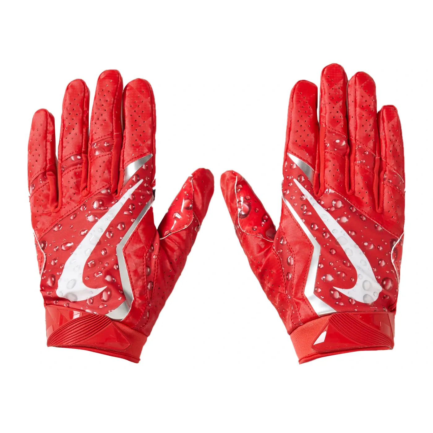 Supreme Nike Vapor Jet 4.0 Football Gloves Red