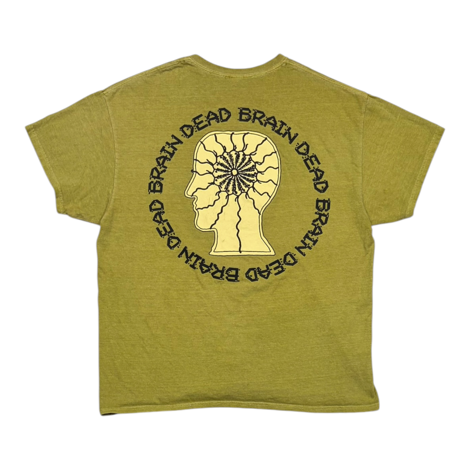 Brain Dead Migraine Tee Olive Drab