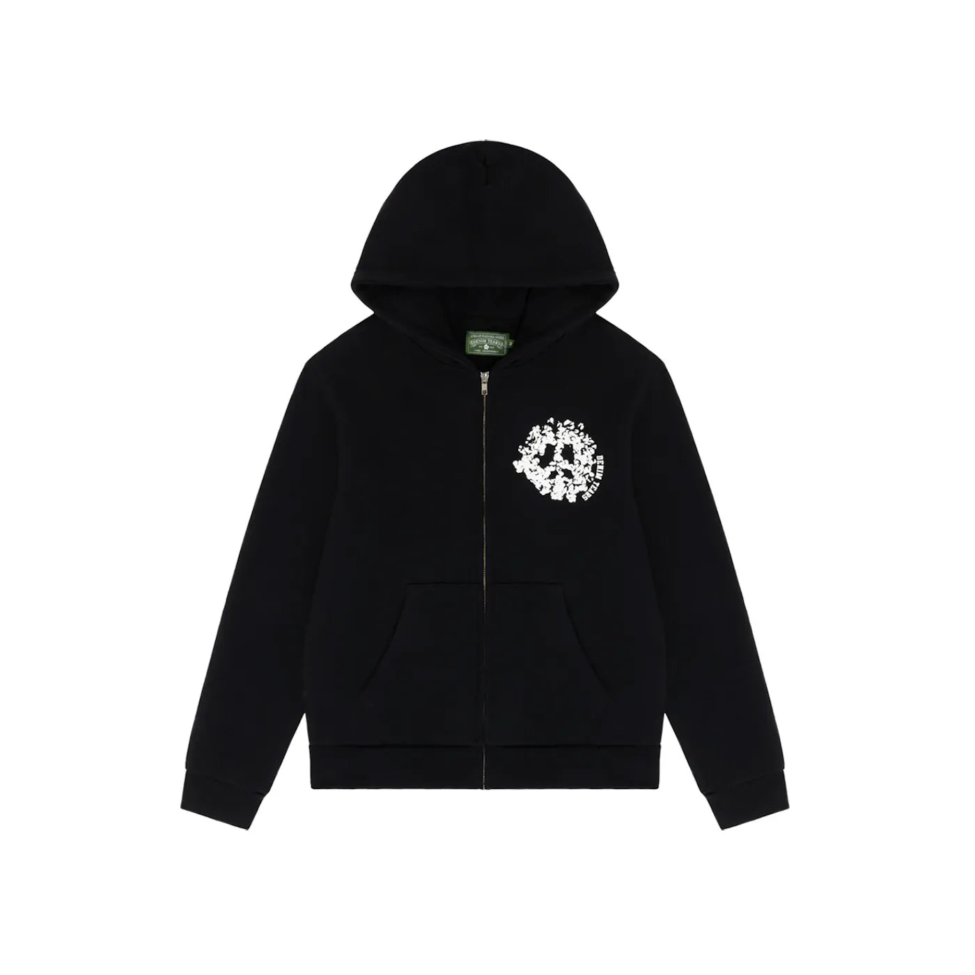 Denim Tears Denim University Zip Hoodie Black