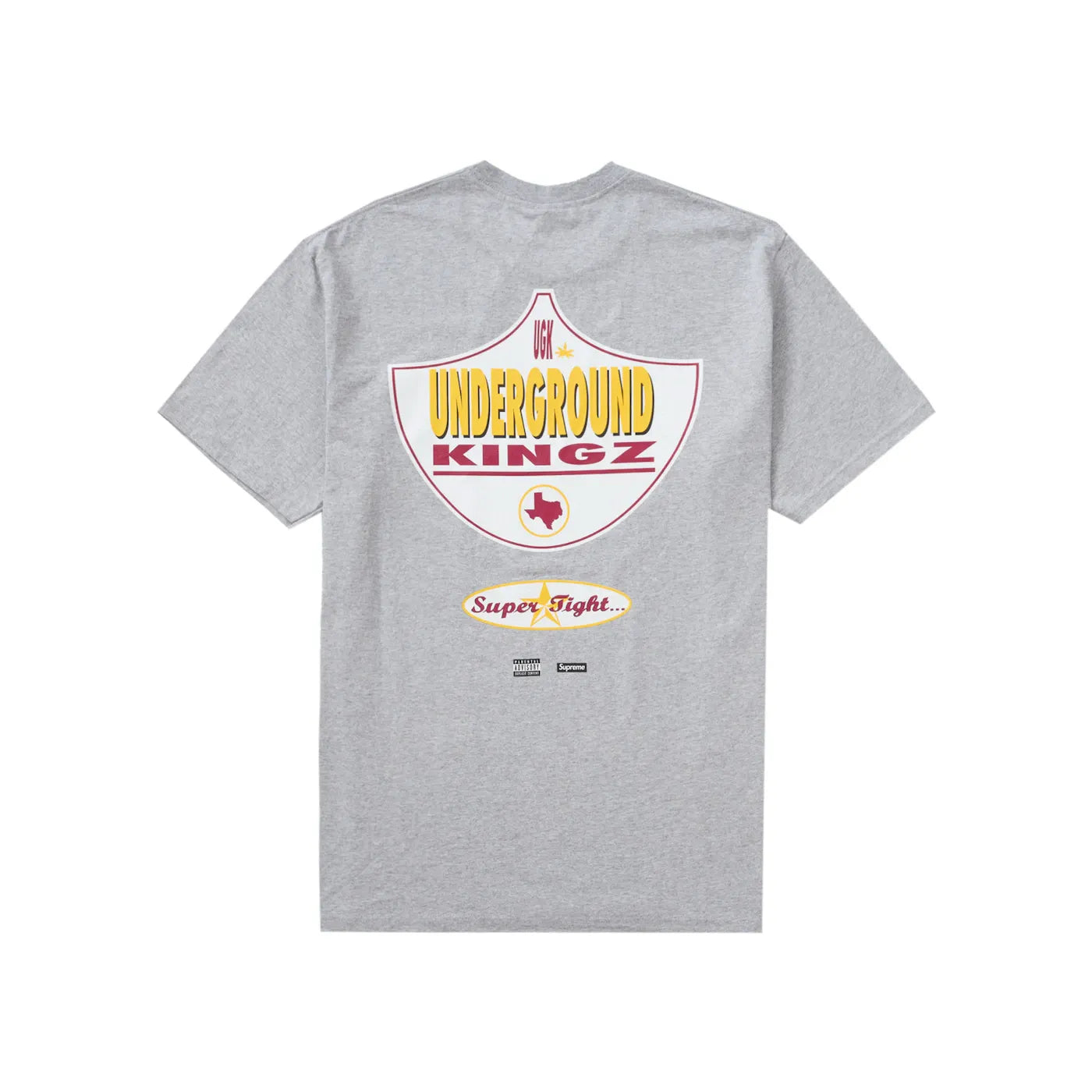 Supreme UGK Super Tight Tee Heather Grey