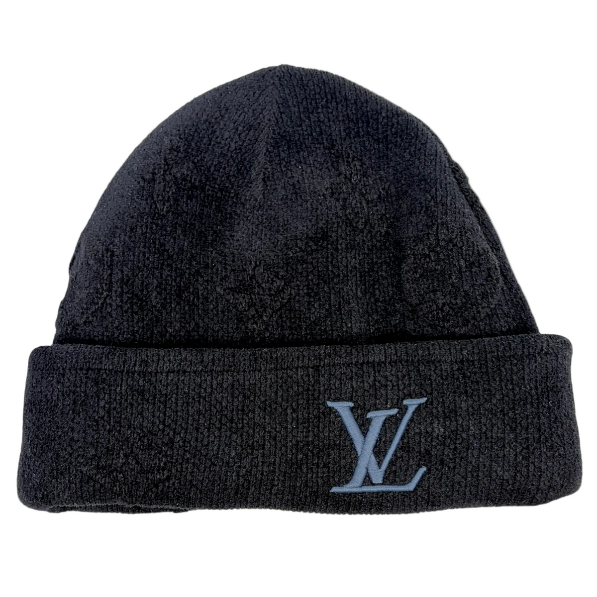 Louis Vuitton LV Crush Monogram Heritage Beanie Navy