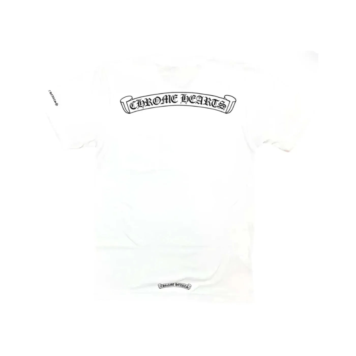 Chrome Hearts Scroll Logo Pocket T-shirt White