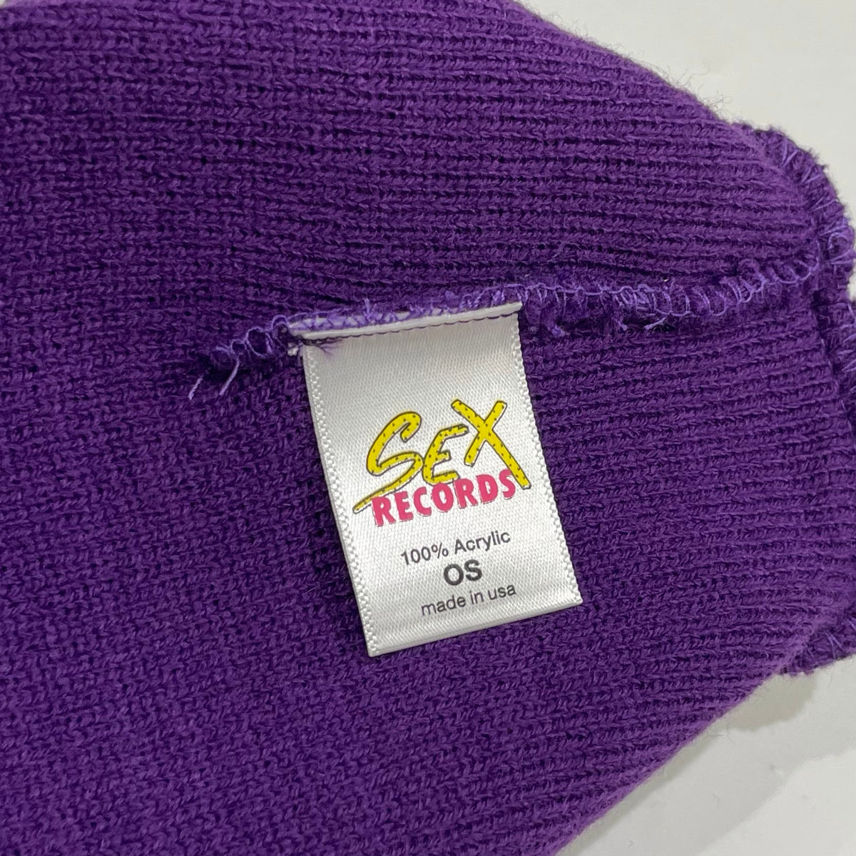 Matty Boy Anti Promo Beanie Purple