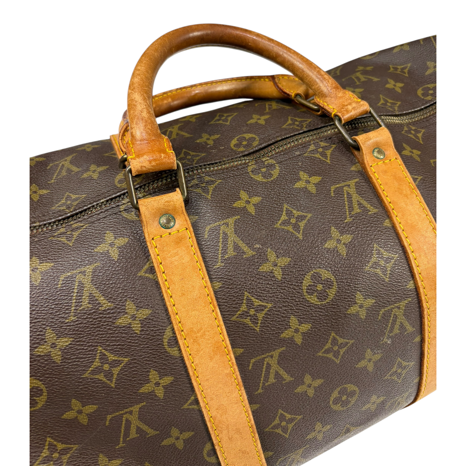 Louis Vuitton Monogram Keepall Brown 50