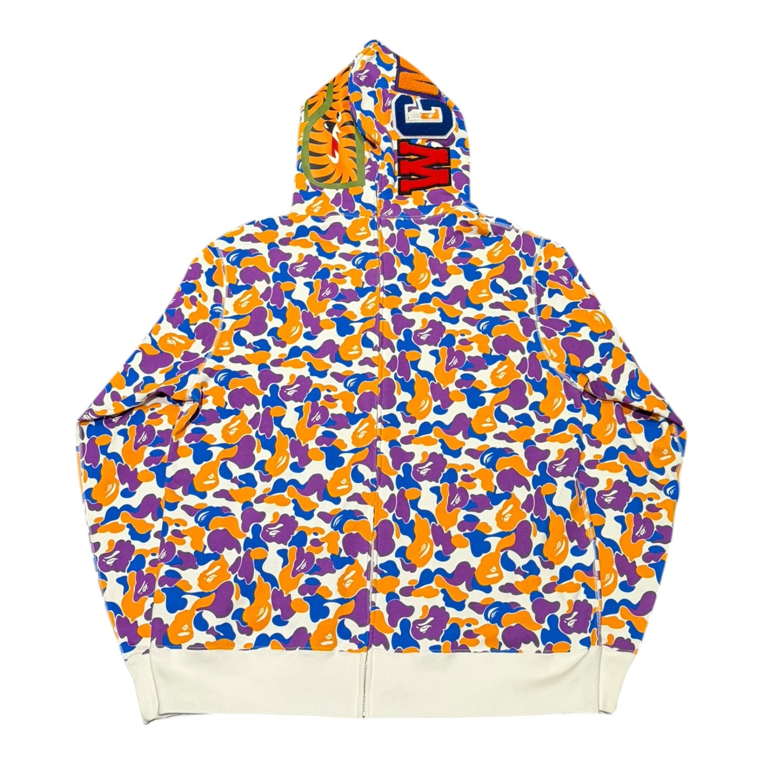 BAPE Store Los Angeles Separate Shark Full Zip Hoodie Multicolor