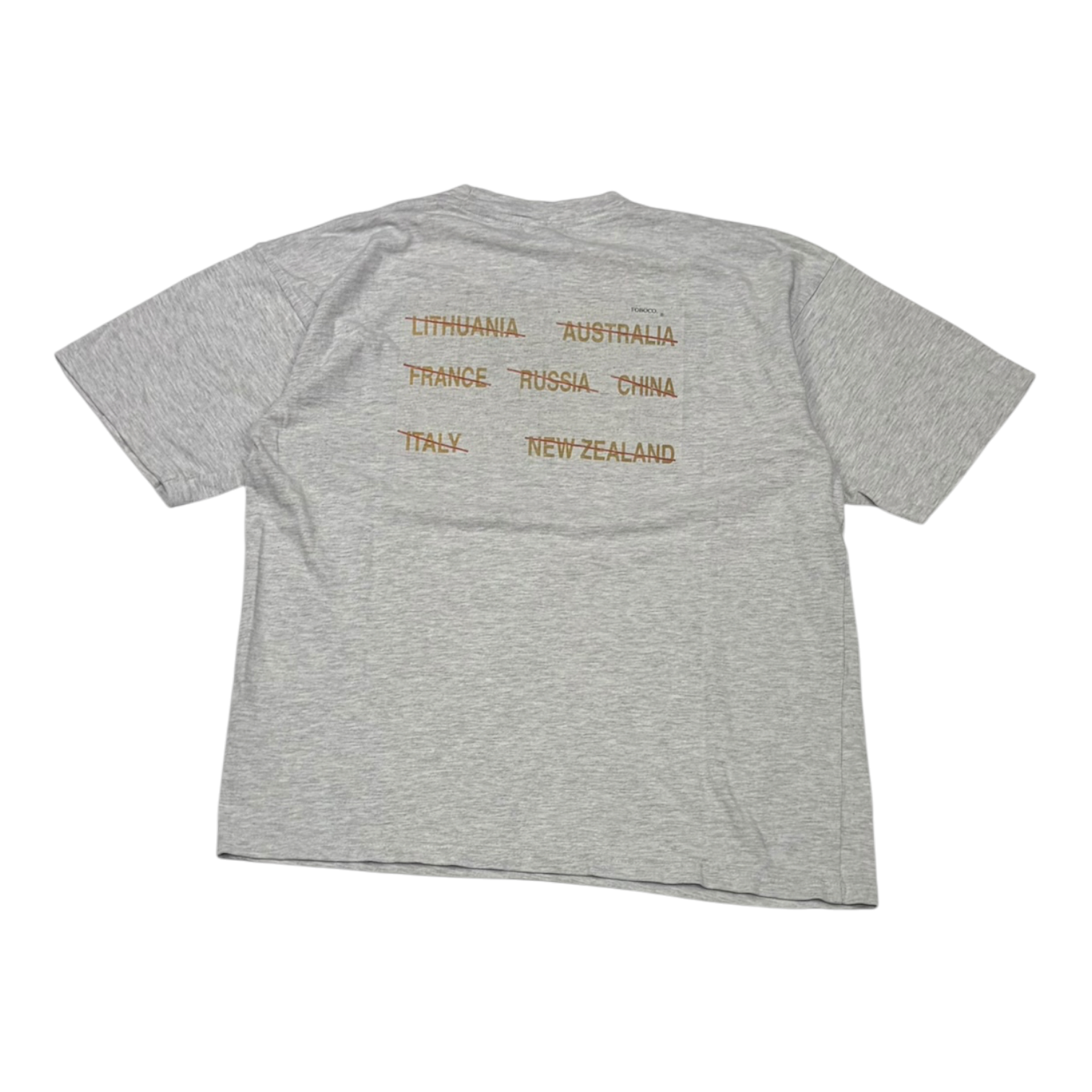 Y2K Olympics USA Basketball Tee Ash Grey