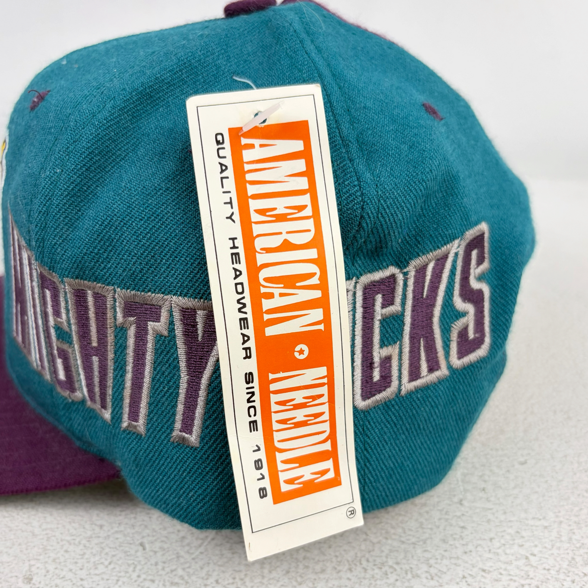 90's American Needle Anaheim Mighty Ducks Snapback
