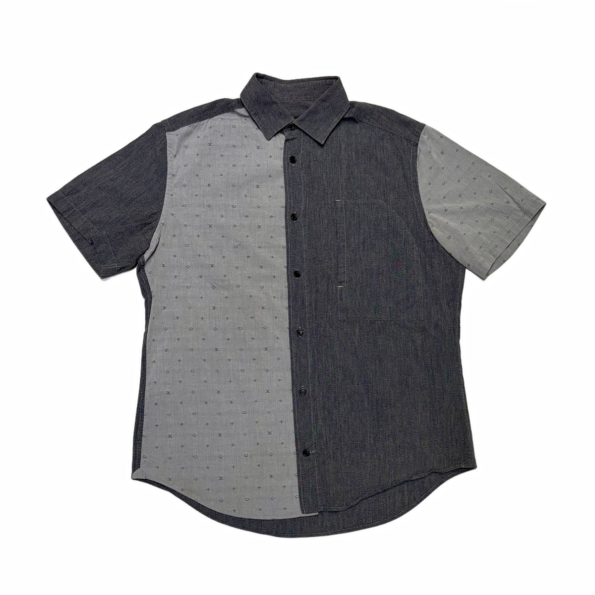Louis Vuitton Cotton Monogram Shirt Grey
