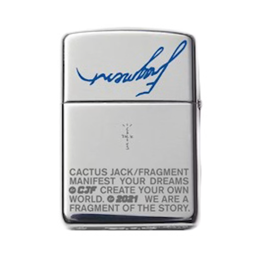 Travis Scott Cactus Jack For Fragment Zippo Lighter Multi