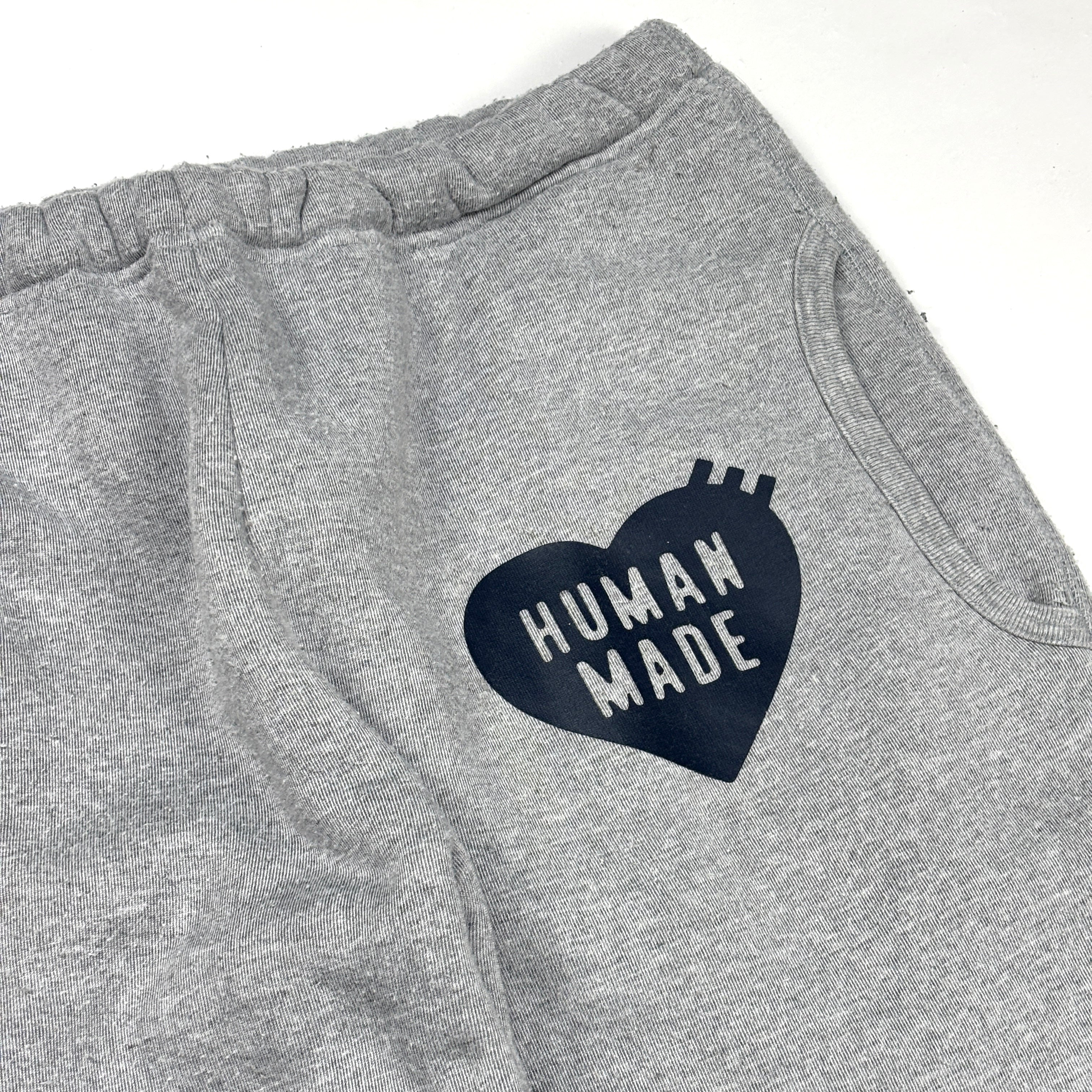 Human Made Heart Sweatpants Grey/Navy