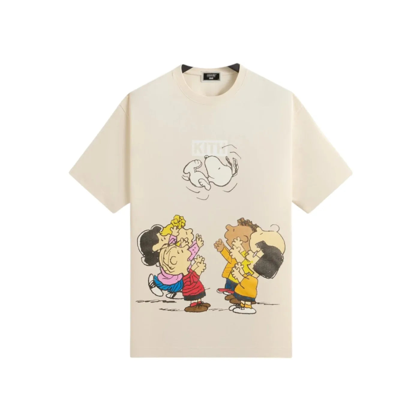 Kith x Peanuts Celebration Vintage Tee Sandrift