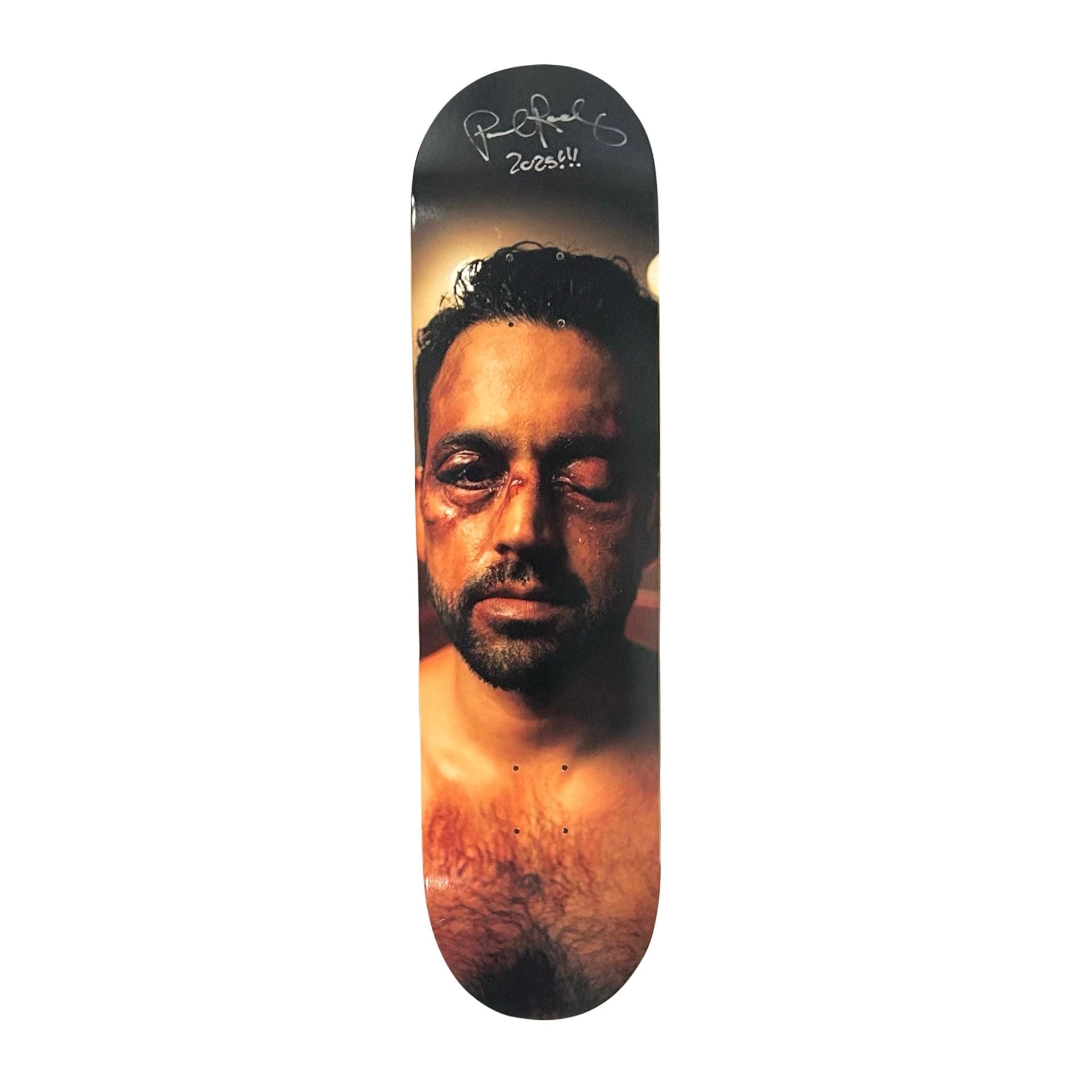 Paul Rodriguez Autographed Boxing Commercial Promo Skateboard Deck 2/8