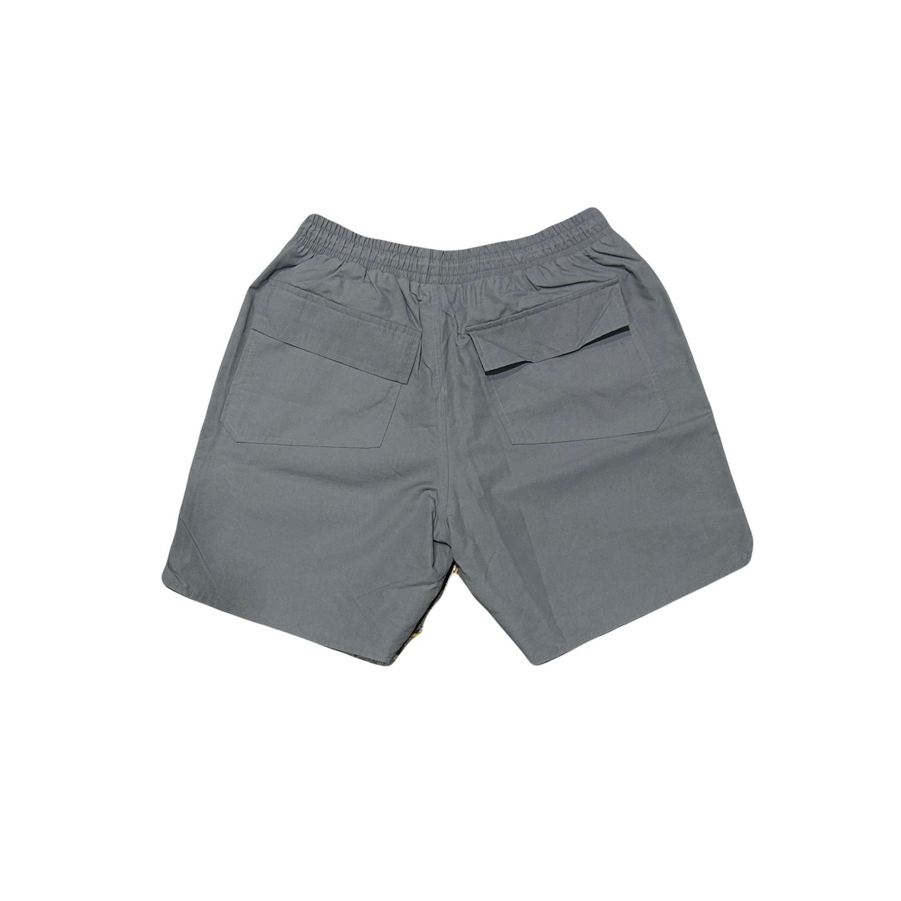 Rhude Logo Shorts Grey