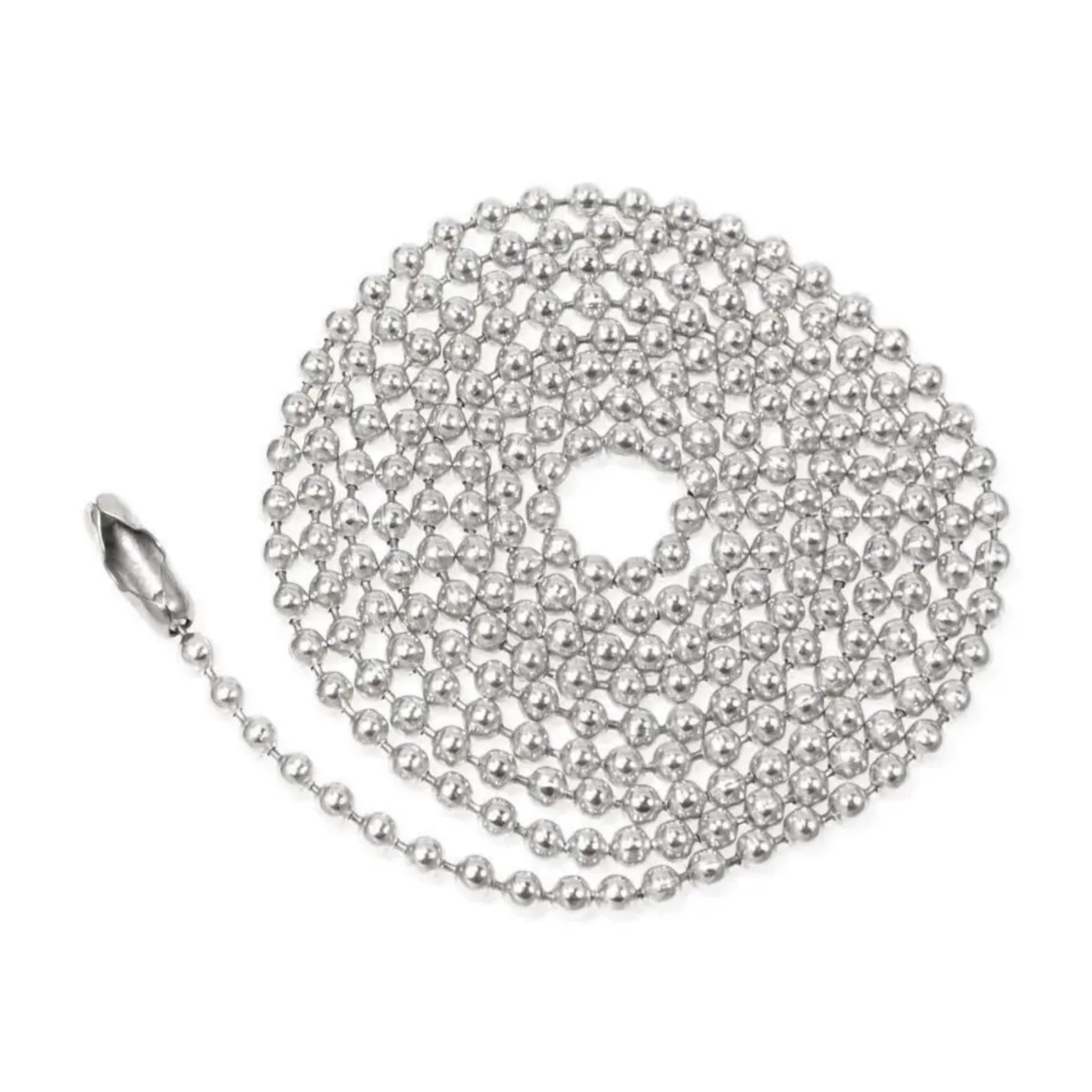 Chrome Hearts 30" .925 Sterling Silver Ball Chain