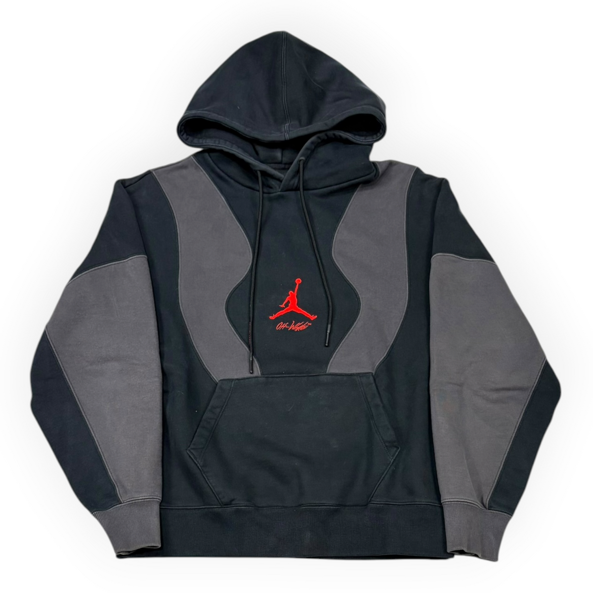 OFF-WHITE x Jordan Hoodie Black