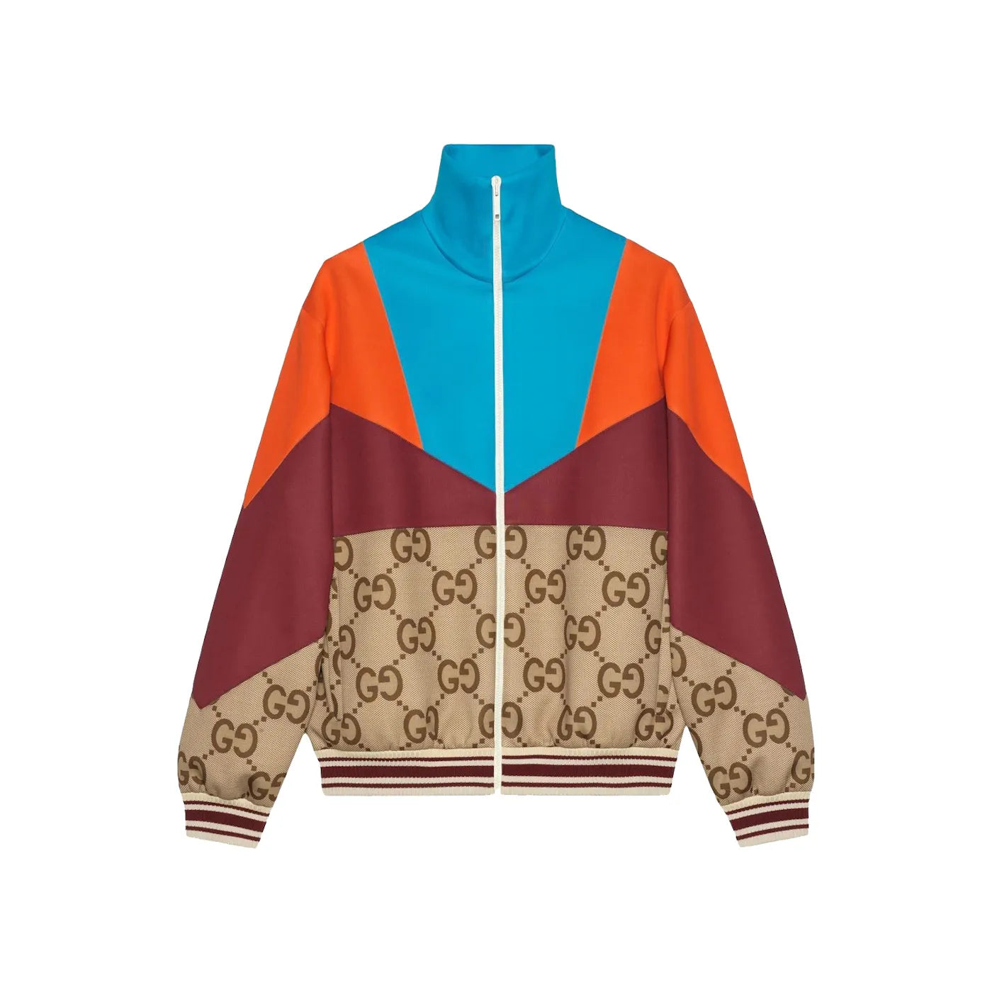 Gucci Colour-Block Track Jacket Multicolour