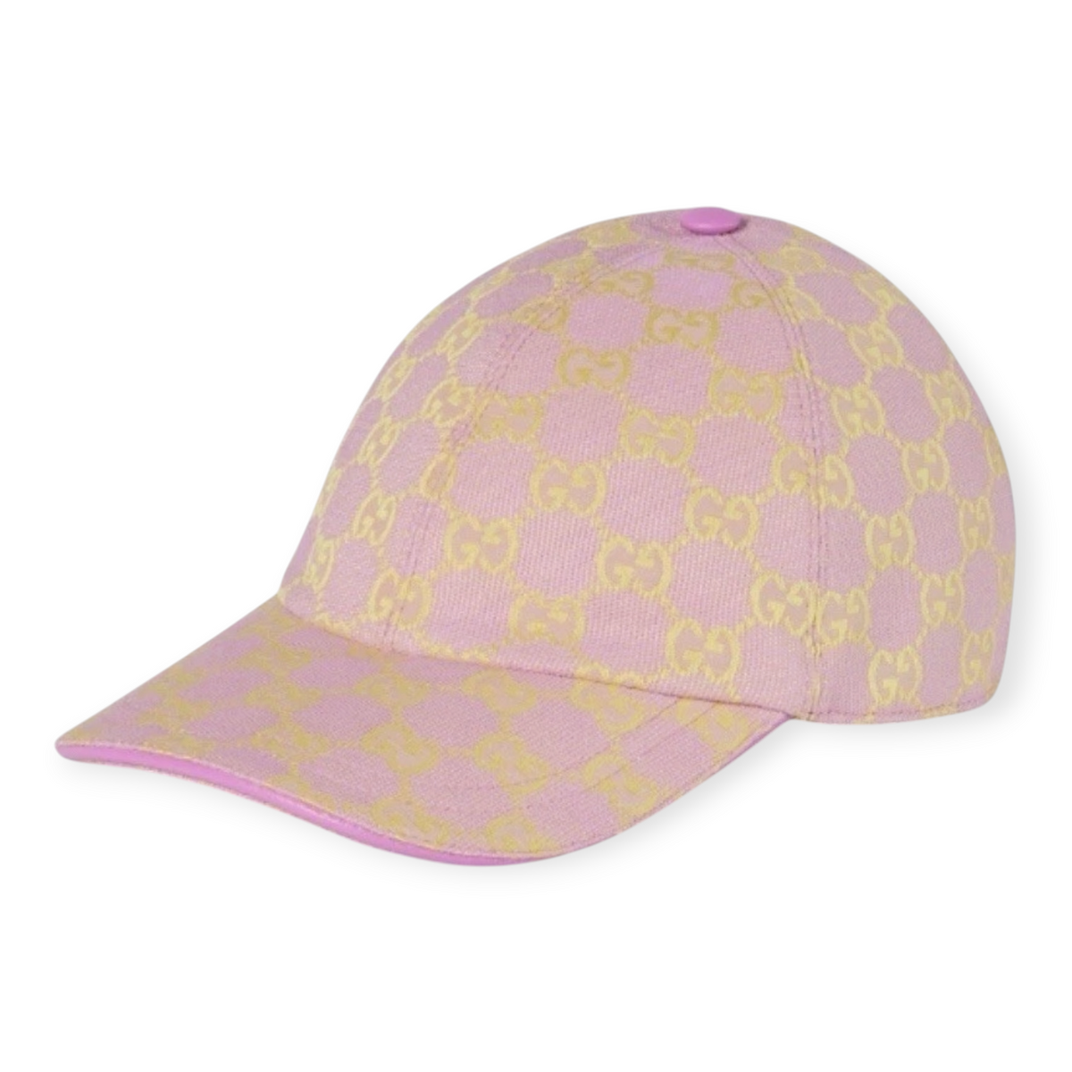 Gucci GG Logo Baseball Hat Candy Pink