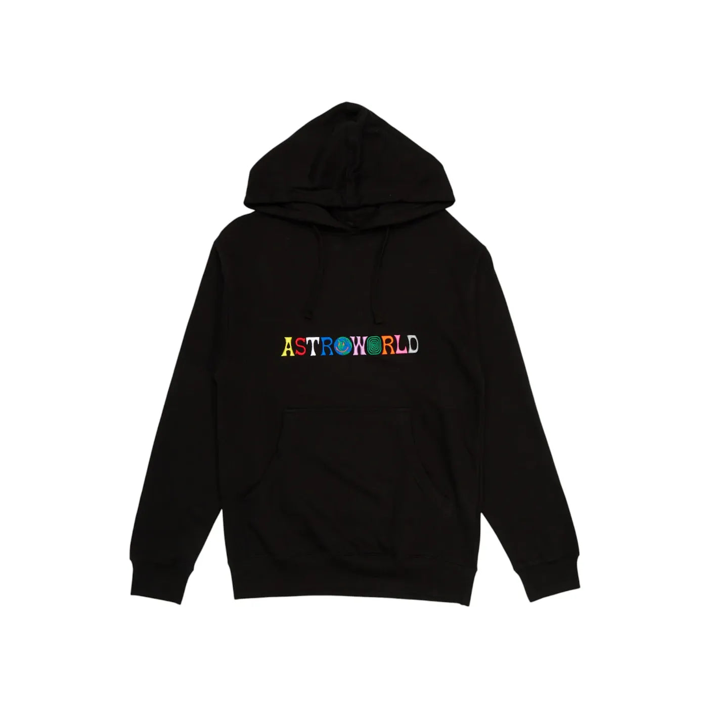 Travis Scott Astroworld Logo Hoodie Black