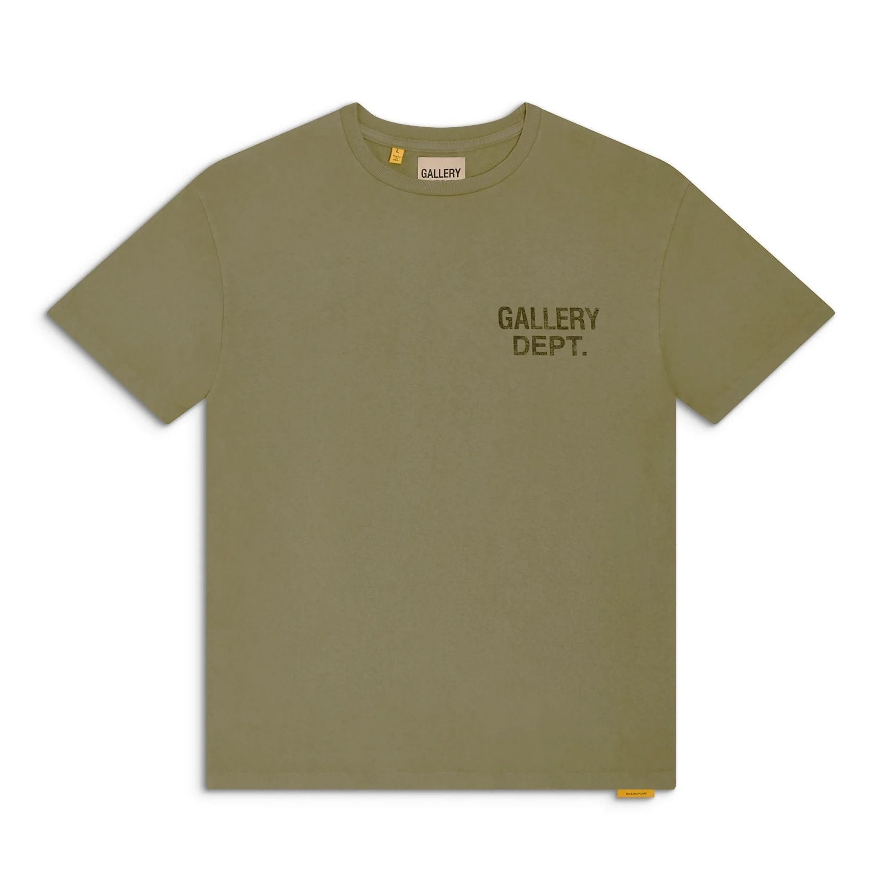 Gallery Dept. Souvenir T-Shirt Olive Black