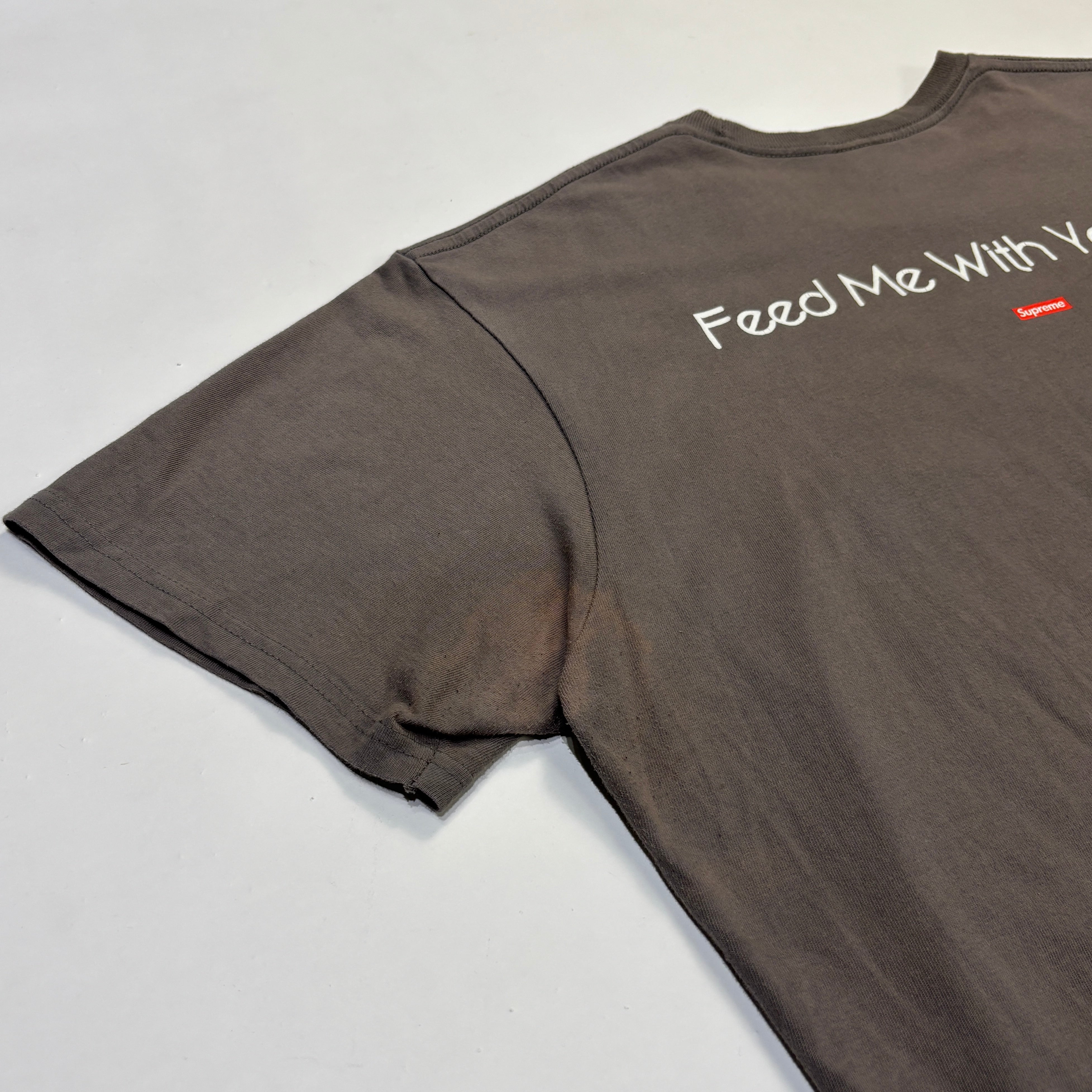 Supreme My Bloody Valentine Feed Me With Your Kiss Tee Warm Grey