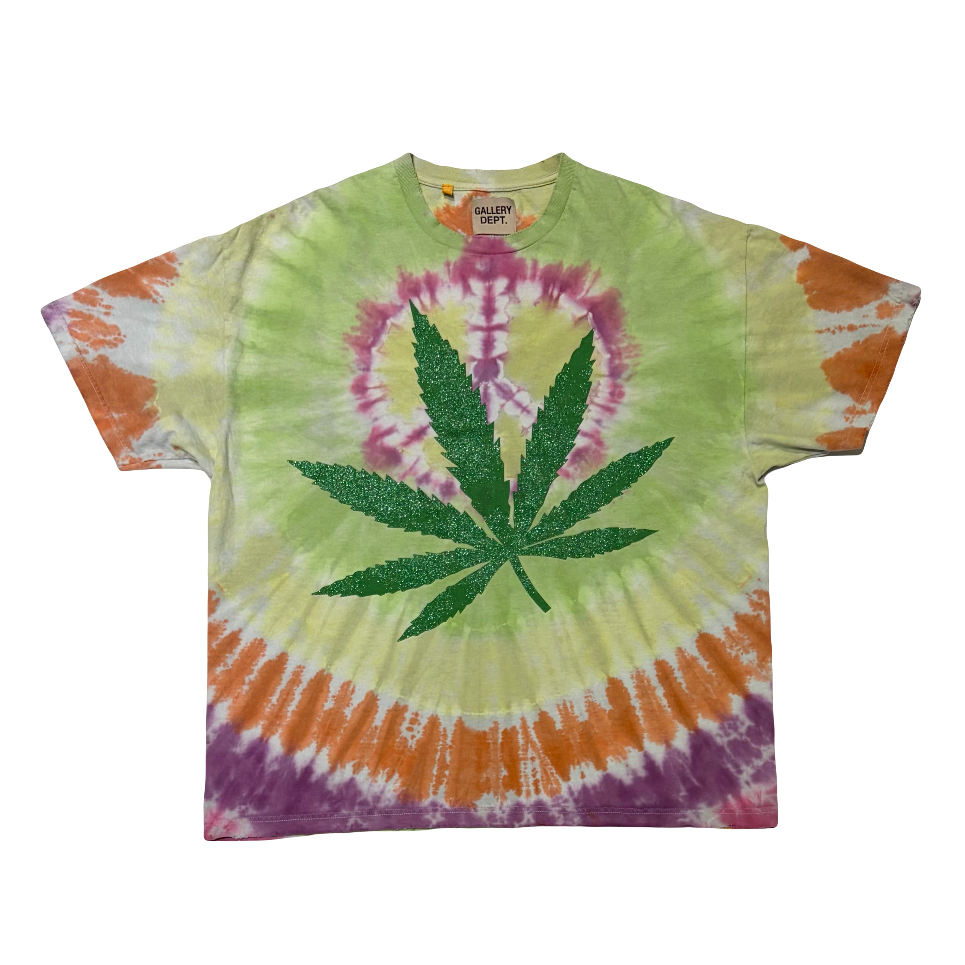 Gallery Dept. Weed T-shirt Tie Dye