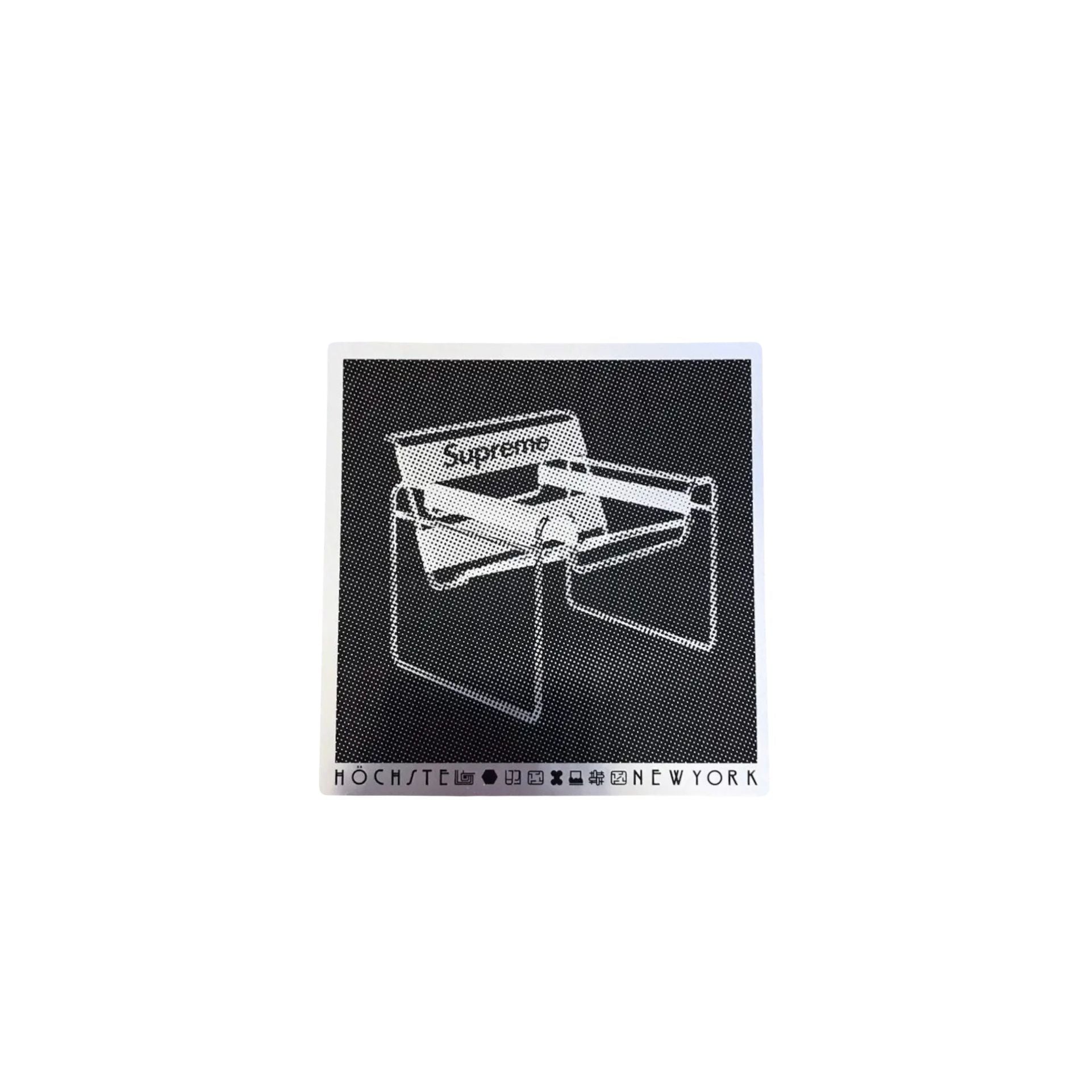 Supreme Chair Sticker