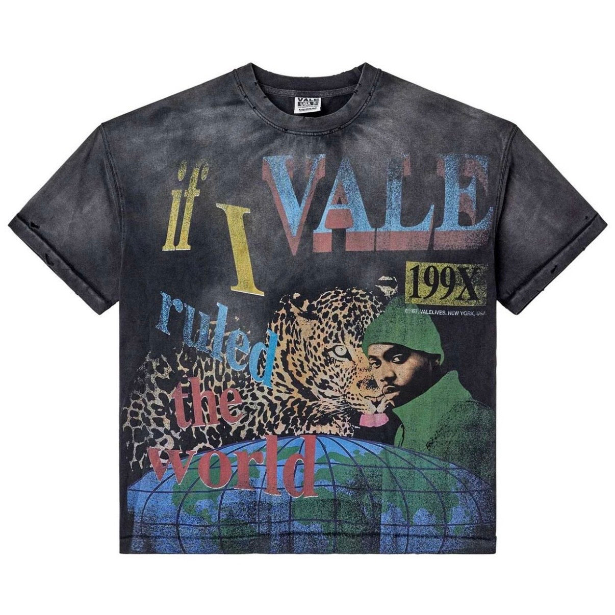 Vale If I Ruled the World Tee Black