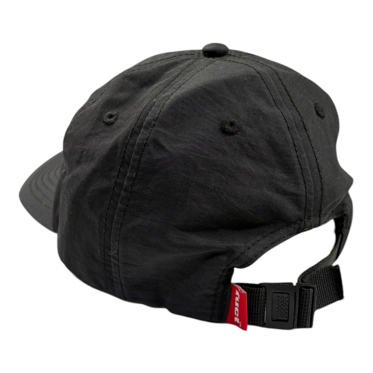 Fuct Rubber Patch Hat Black