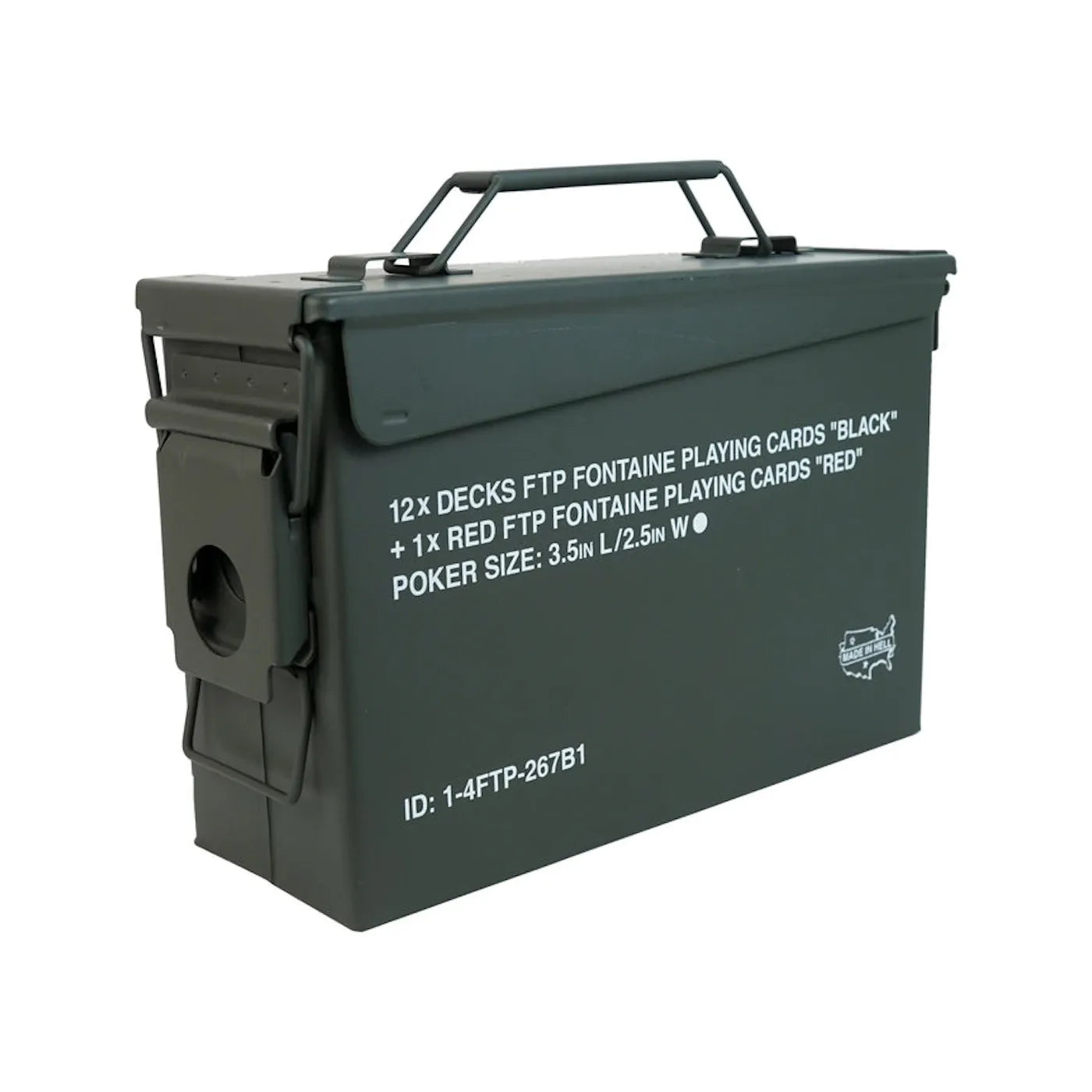 FTP Fontaine 12 Black Edition & 1 Red Edition Decks Ammo Brick Box