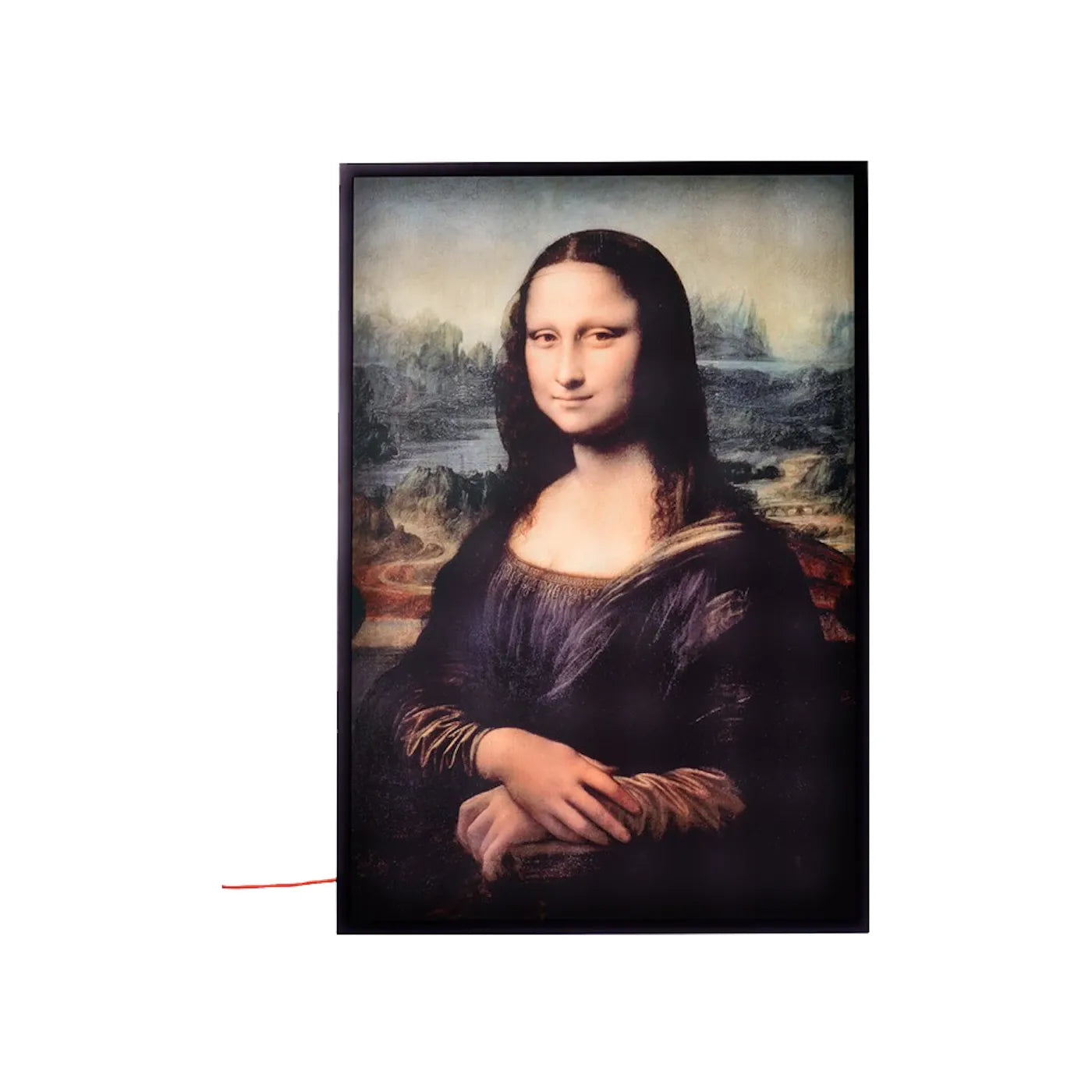 Virgil Abloh x IKEA MARKERAD "MONA LISA" Backlit Artwork Multicolor
