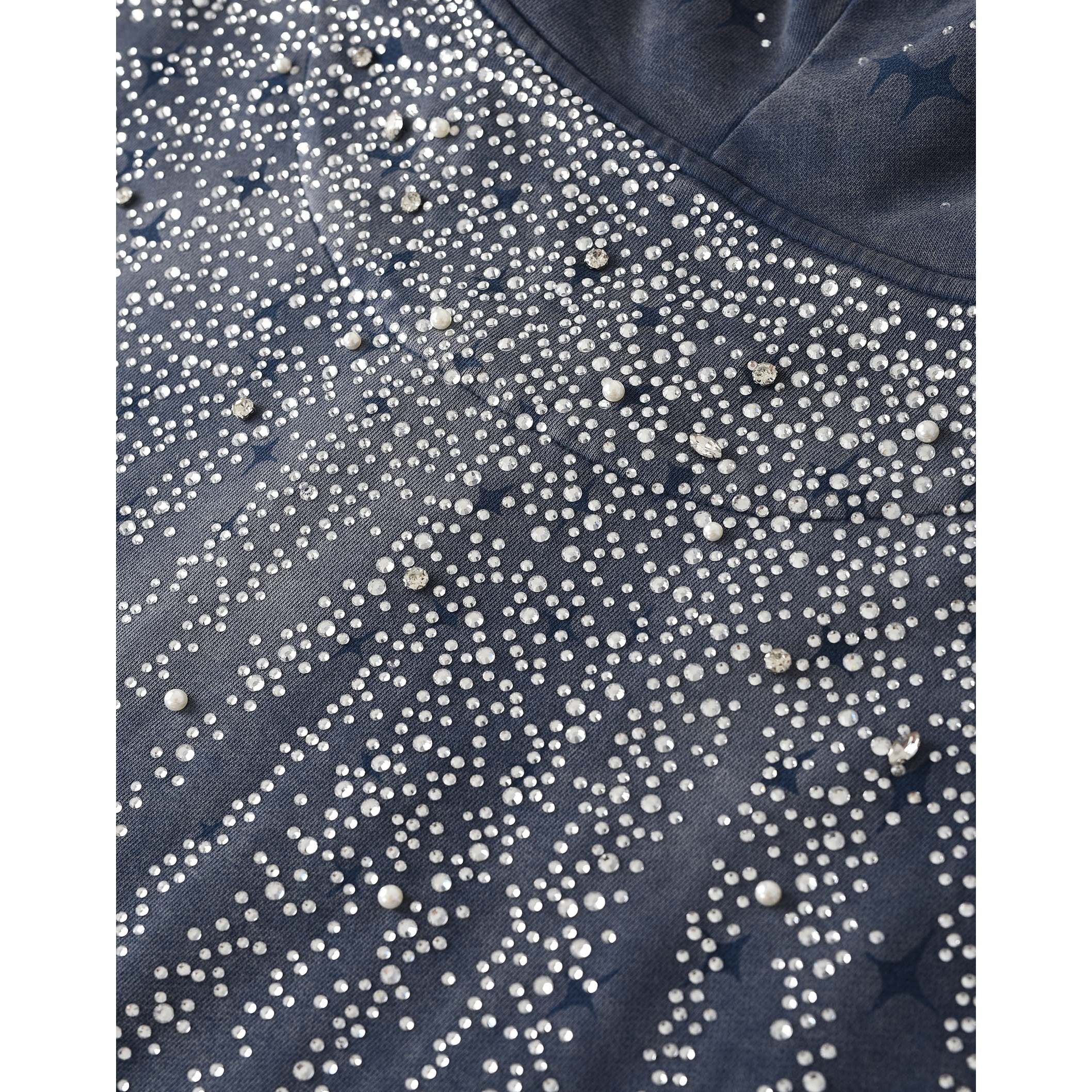 Birth of Royal Child 20K Stellar Diamond Hoodie Blue