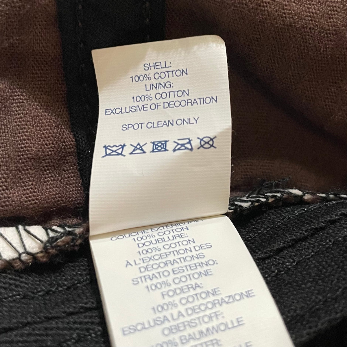 Supreme Corduroy S Logo 6-Panel (FW24) Dark Brown