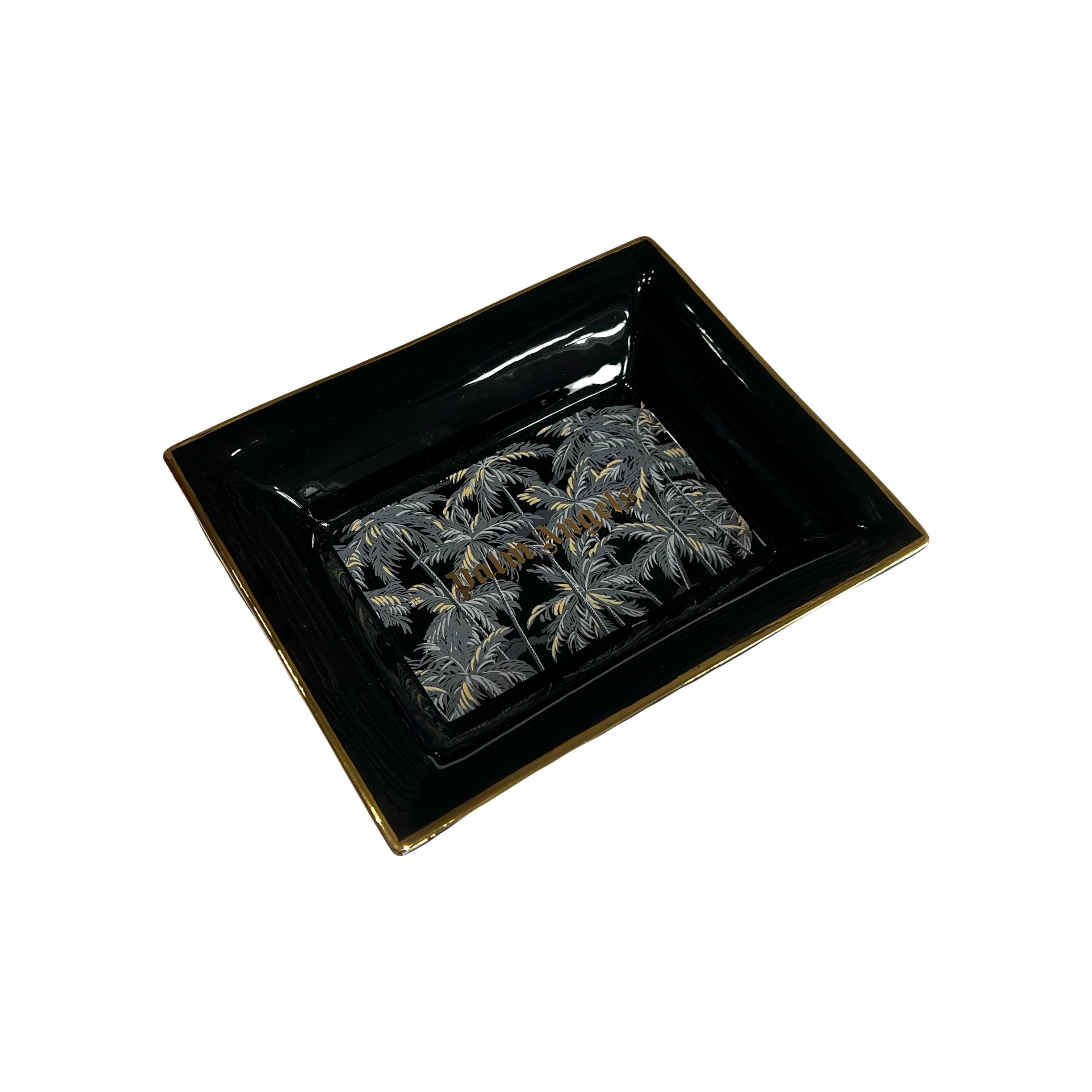 Palm Angels Tray Black/Gold