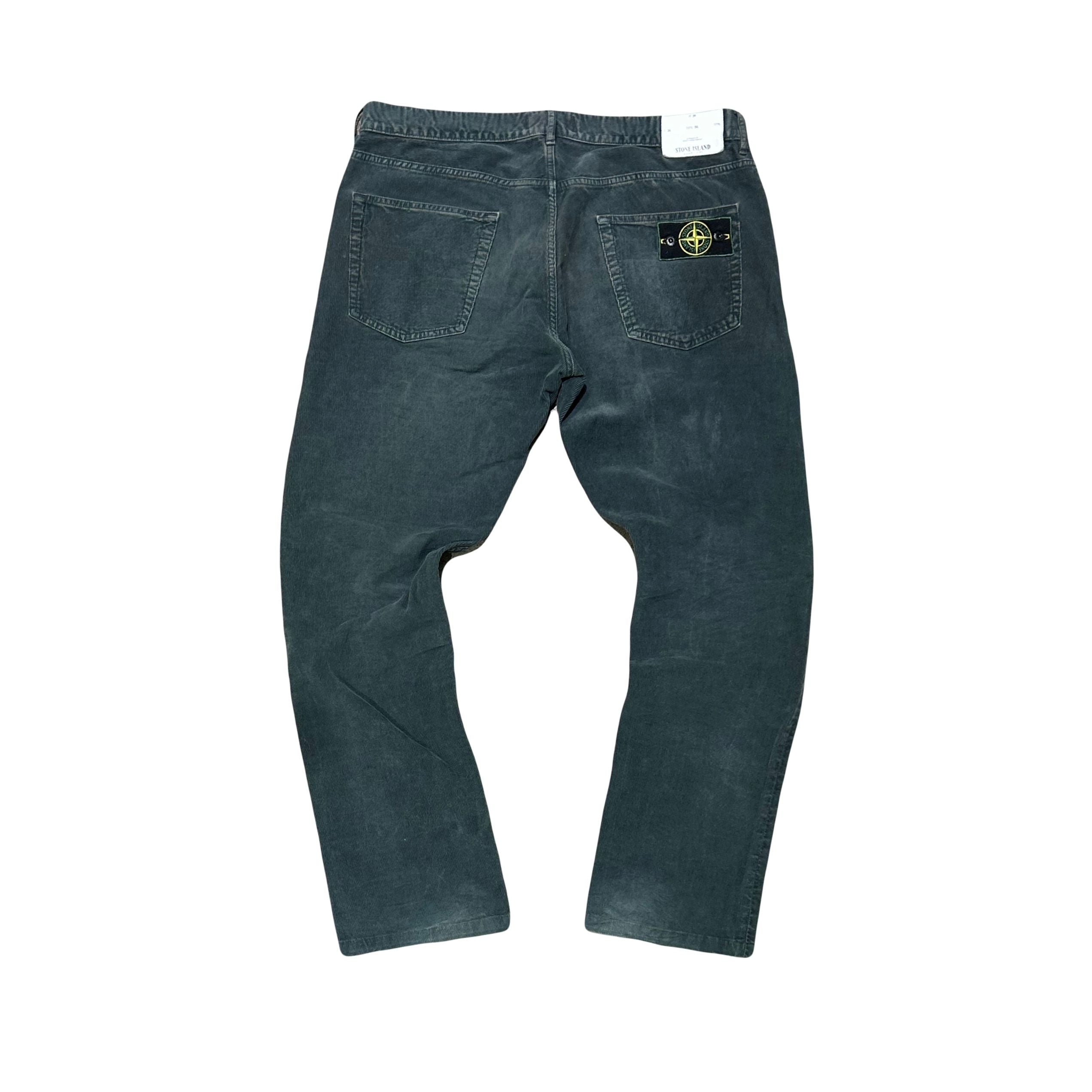 Stone Island Corduroy Pants Navy