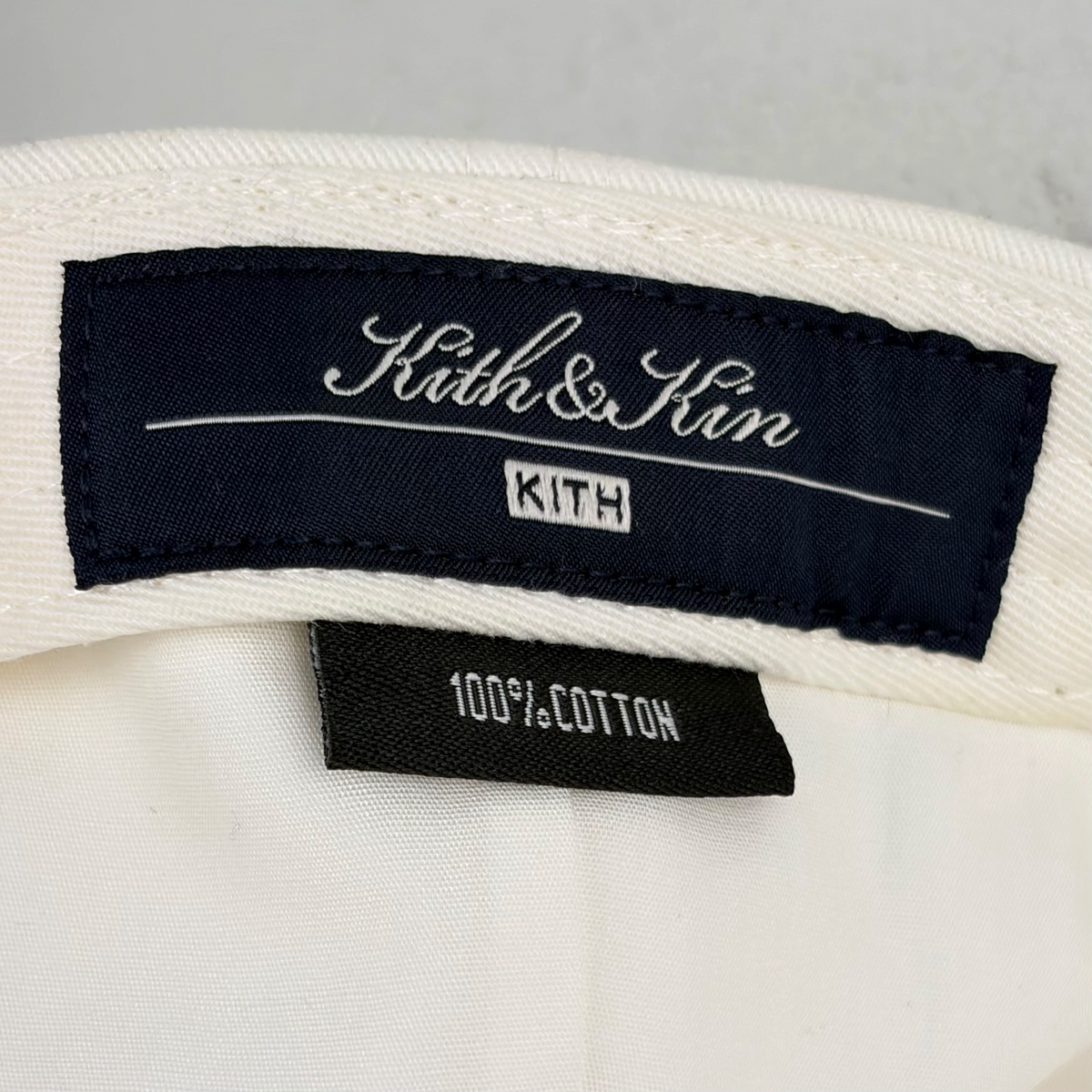 Kith Script Greenwich Cap Chalk