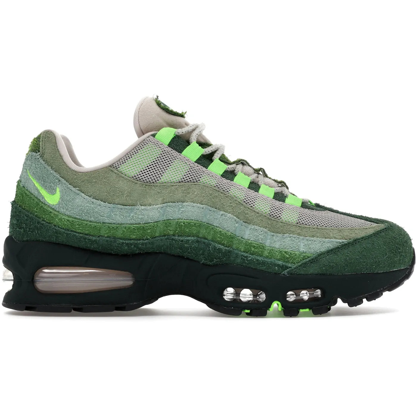 Nike Air Max 95 Big Bubble Ducks of a Feather Oregon Ducks The Woods