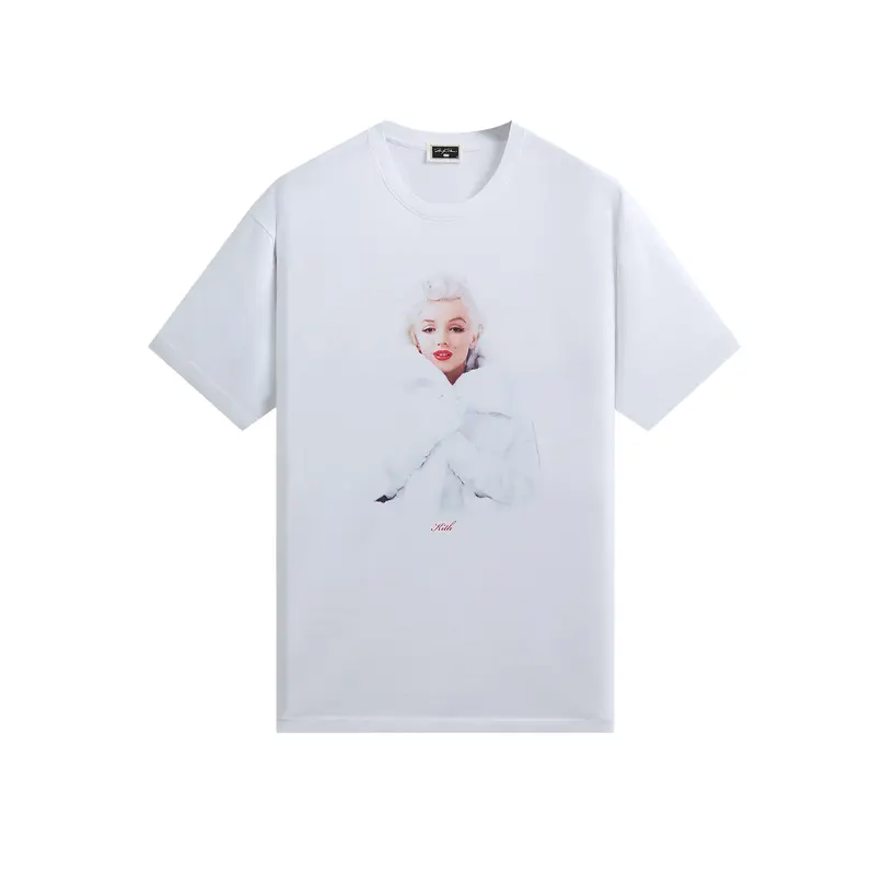 Kith for Marilyn Monroe Furcoat Tee White