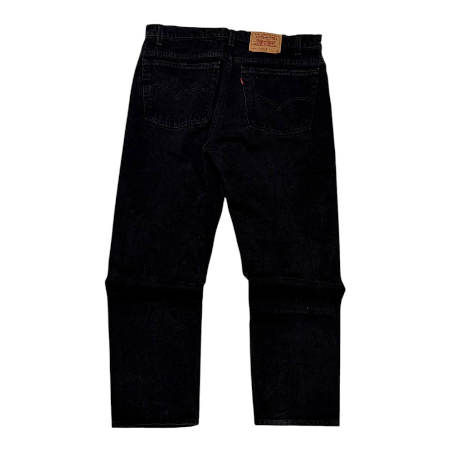 1996 Levi's 505 Denim Jeans Black