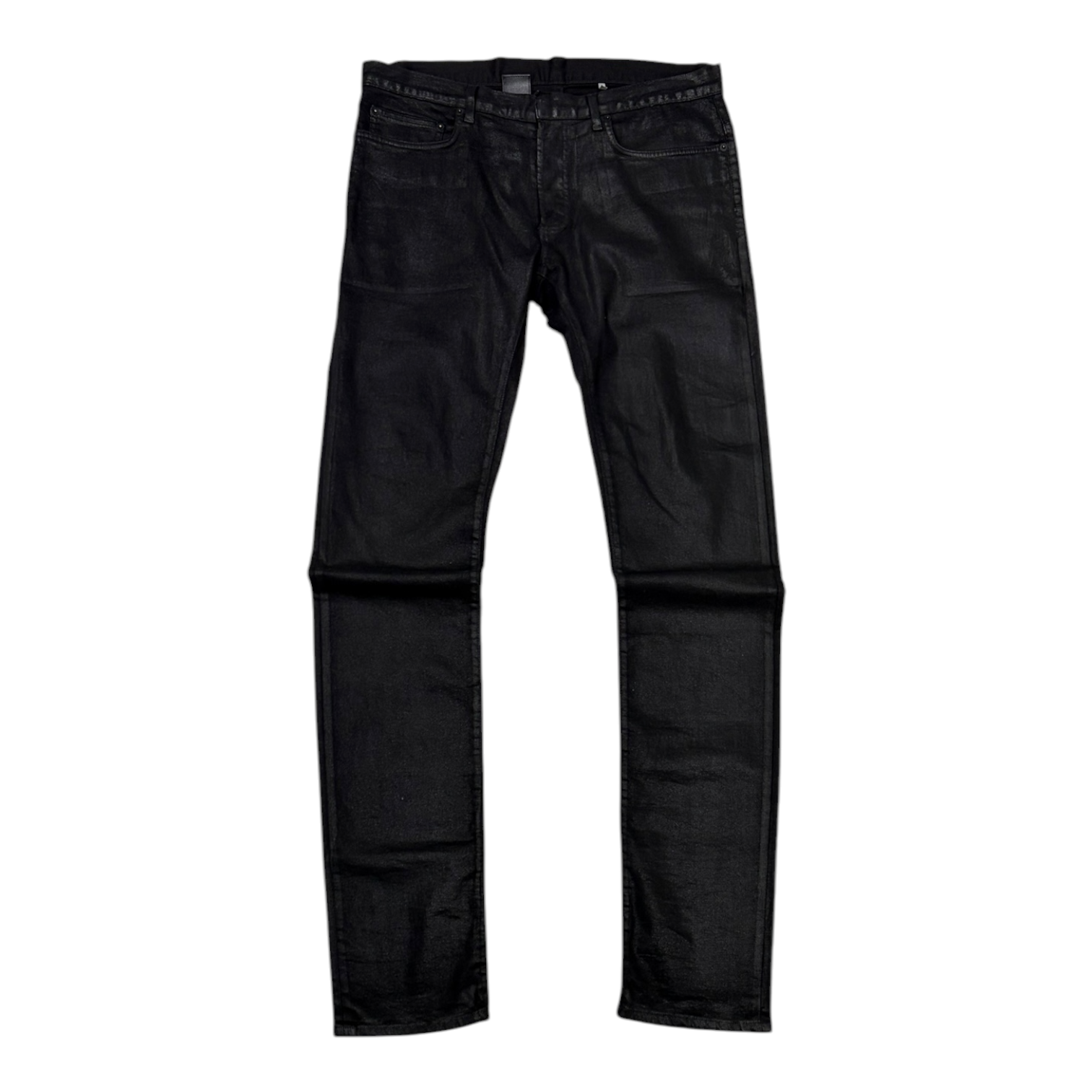 Dior Homme Waxed Denim Jeans Black