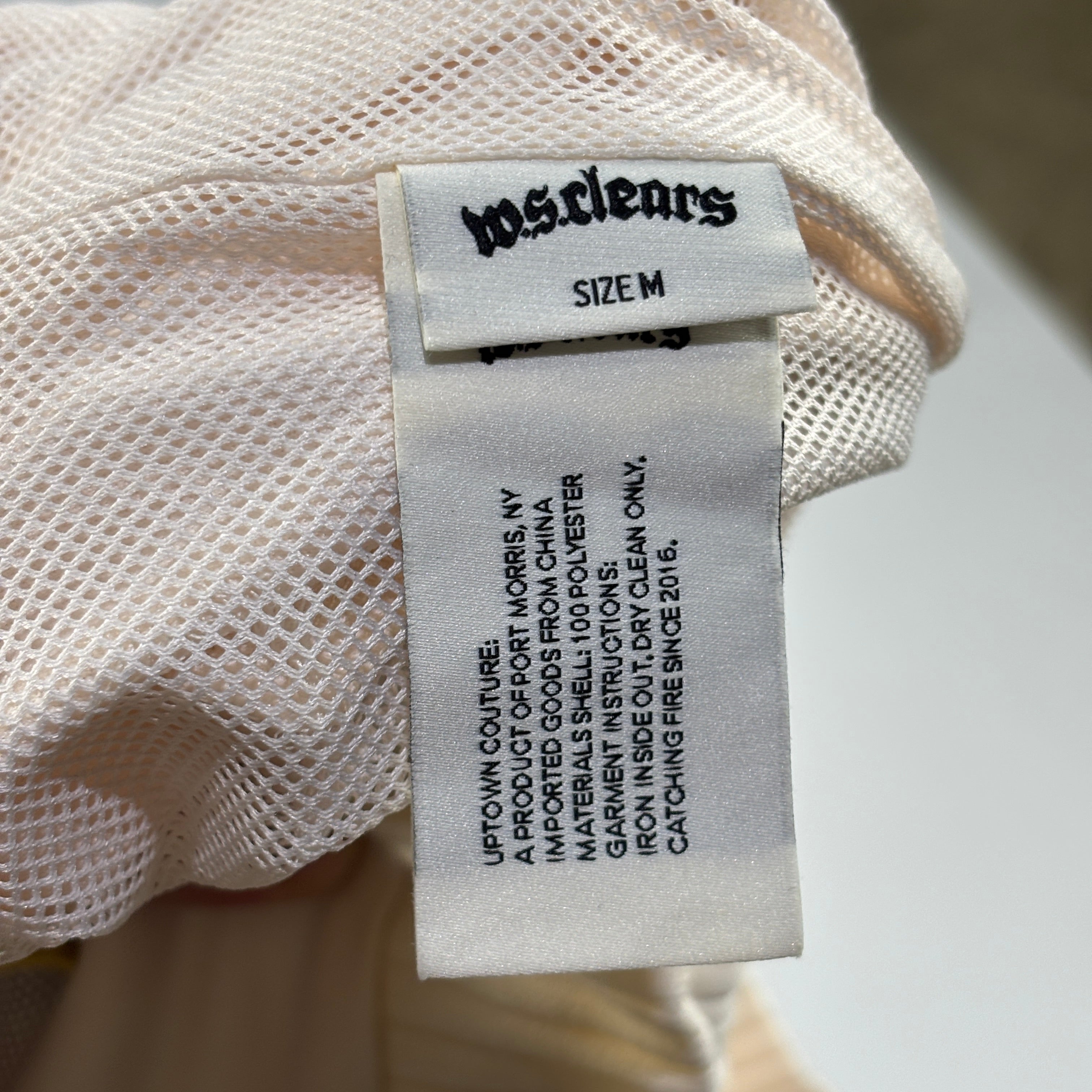 Whensmokeclears Heart Wear Track Jacket Cream