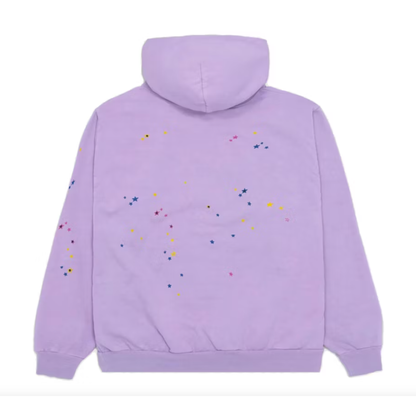Sp5der Acai Hoodie Purple