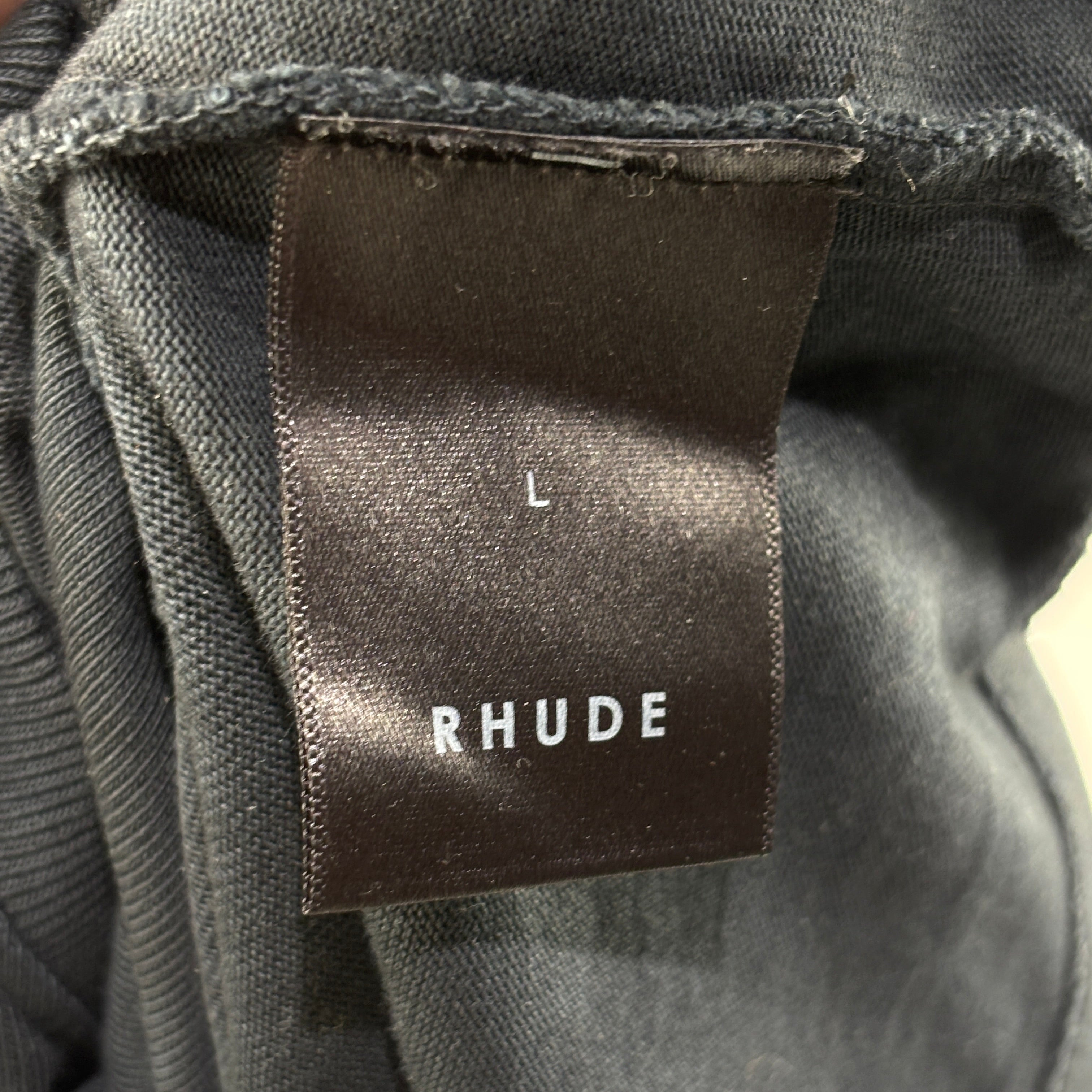 Rhude Cotswold Crest T-Shirt Vintage Black