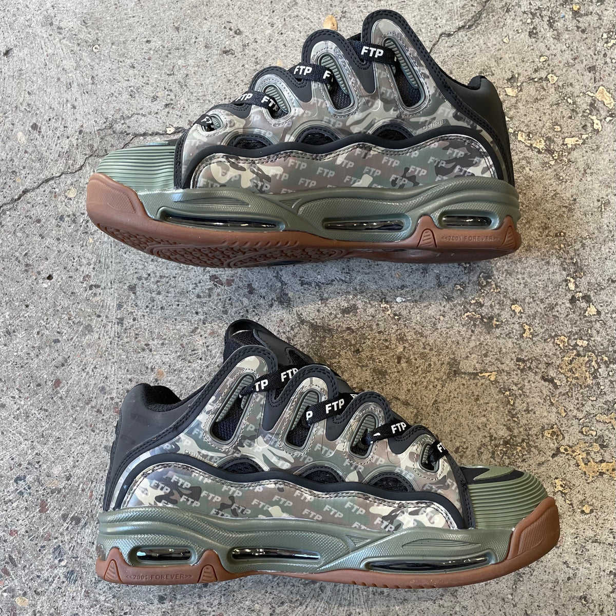 FTP Osiris D3 2001 Green Camo