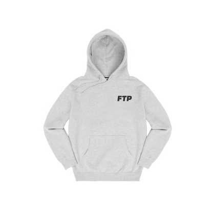 FTP Puff Print Logo Pullover Heather Grey