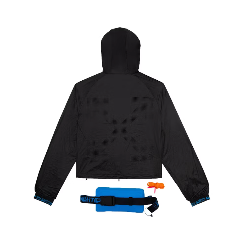 OFF-WHITE x Nike Women's Jacket Black/Blue
