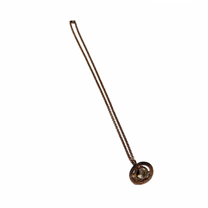 Vivienne Westwood Rose Gold Small Orb Pendant Necklace