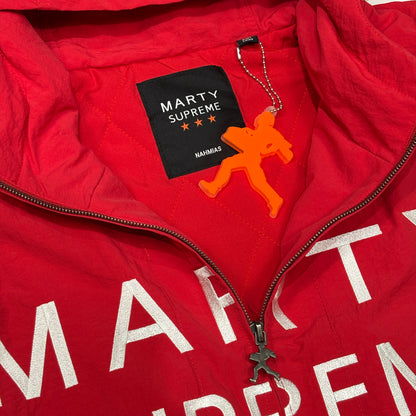 NAHMIAS x Marty Supreme A24 Classic Warm Up Jacket Dark Red