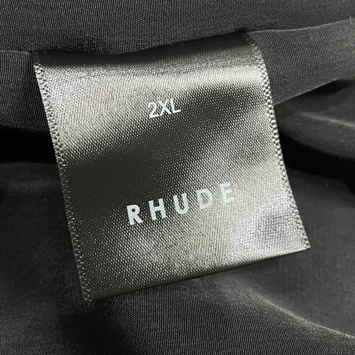 Rhude Star Piping Raglan Track Jacket Black