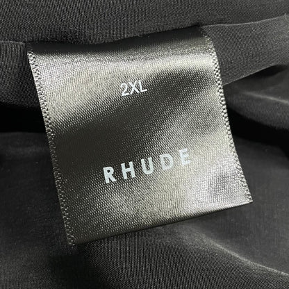 Rhude Star Piping Raglan Track Jacket Black
