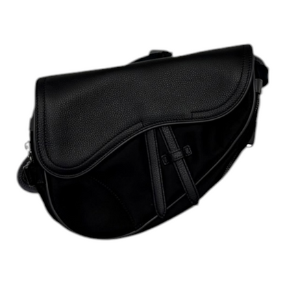 Dior x Sacai Saddle Bag Black